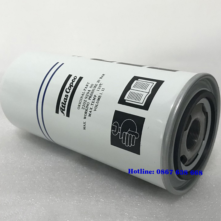 Lọc dầu máy nén khí Atlas copco