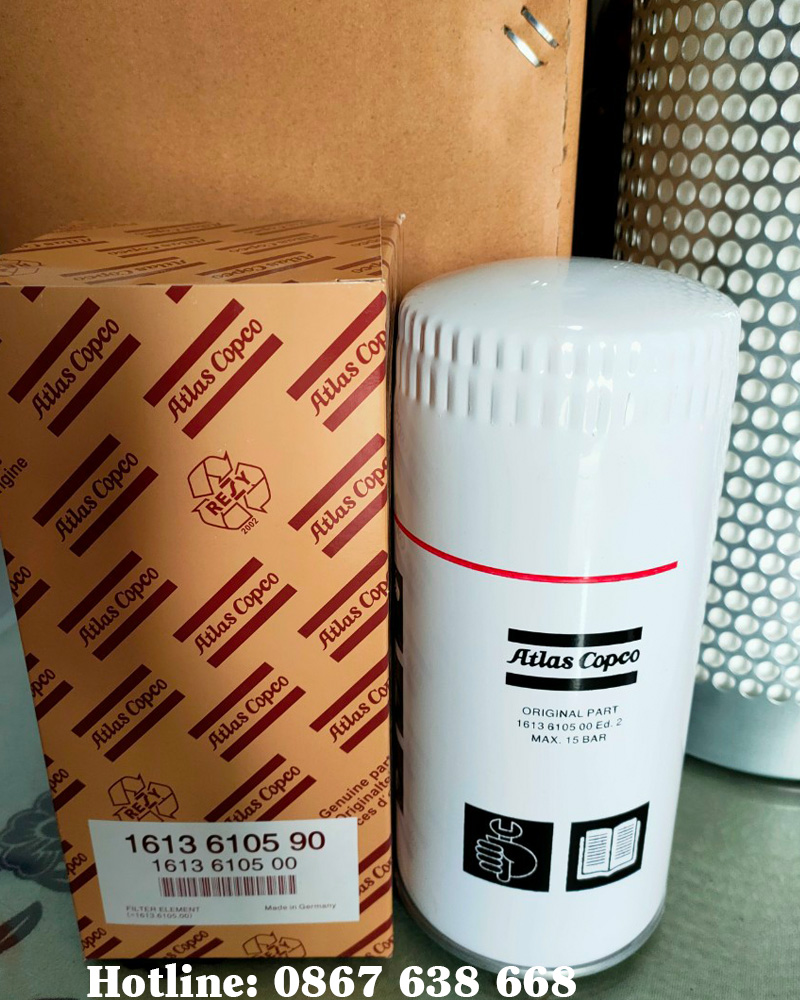 Lọc dầu máy nén khí Atlas copco