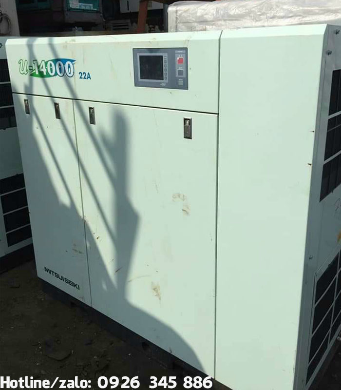máy nén khí không dầu Mitsui seiki 22kw