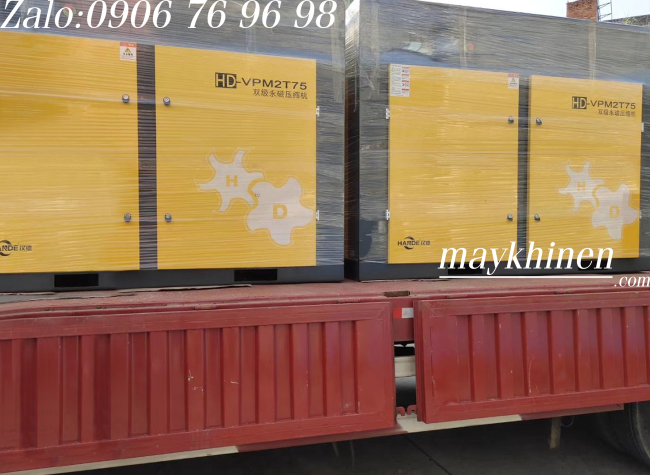 máy nén khí 2 cấp hande