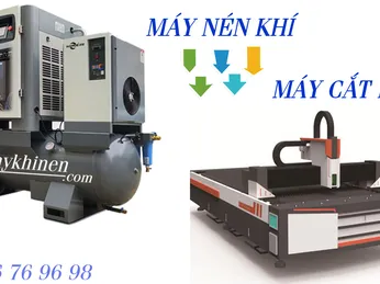 MÁY NÉN KHÍ CHO MÁY CẮT LASER