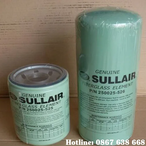 Lọc dầu máy nén khí Sullair