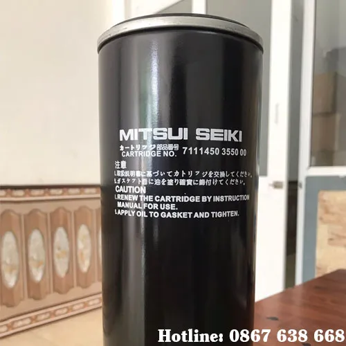 Lọc dầu máy nén khí MITSU SEIKI