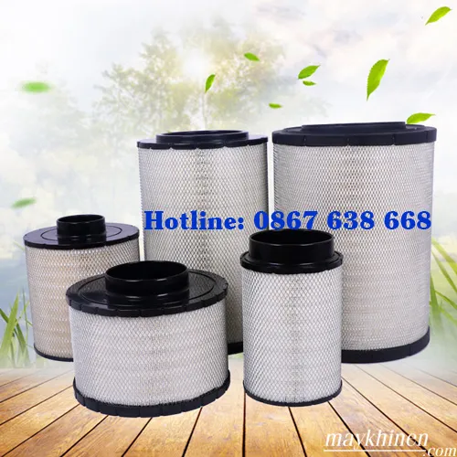 Lọc gió máy nén khí Hitachi