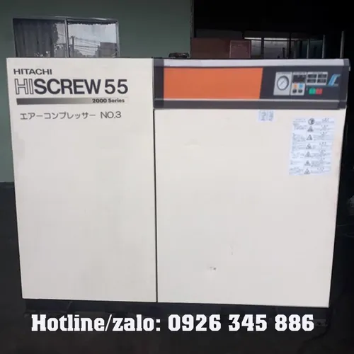Máy Nén Khí Nhật Bãi Hitachi 55kw