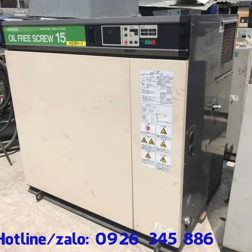 Máy Nén Khí Không Dầu (Oil Free) Hitachi 15kw
