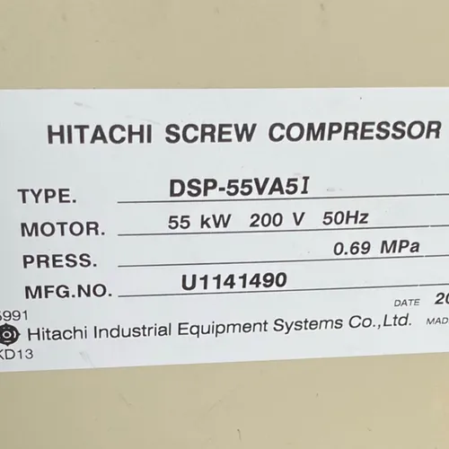 Máy Nén Khí Không Dầu (Oil Free) Hitachi 55kw 