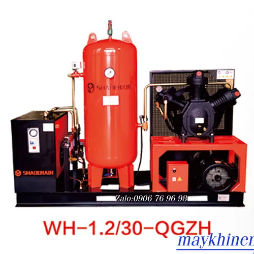 Tổ Hợp Máy Nén Khí Piston Cao Áp 30 bar