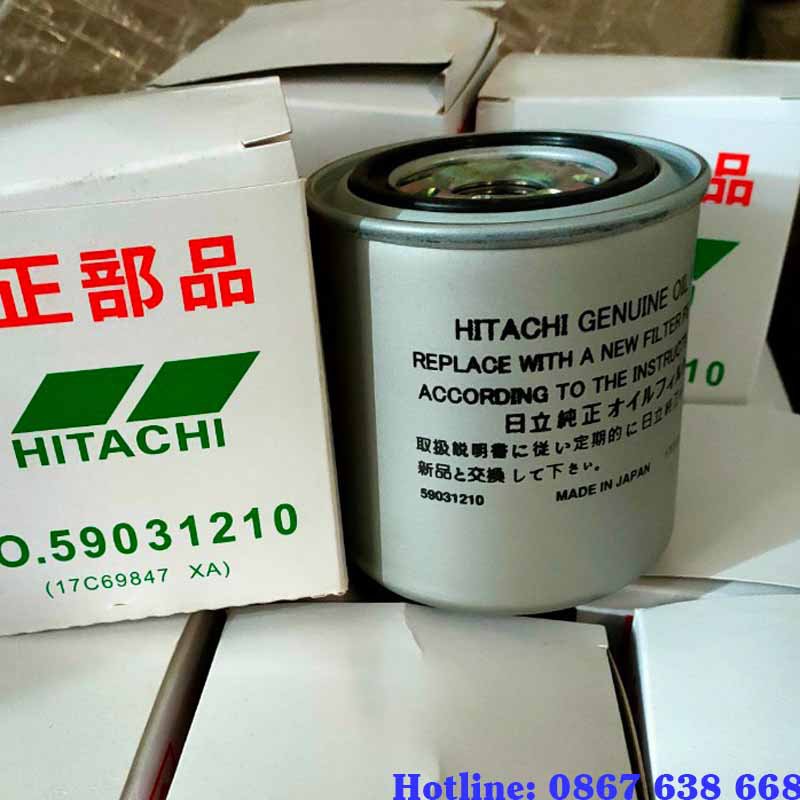Lọc dầu máy nén khí Hitachi