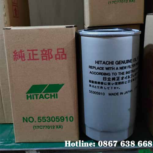 Lọc dầu máy nén khí Hitachi