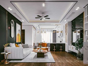 Thiết kế thi công nội thất chung cư cao cấp - Nam tư Liêm, Hà Nội