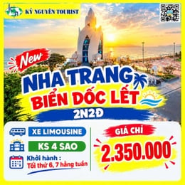 NHA TRANG - BIỂN DỐC LÊT - VỊNH VÂN PHONG - XE LIMOSINE