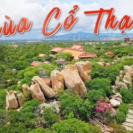 CHÙA CỔ THẠCH - TẮM BIỂN - DINH THẦY THÍM 1N1Đ