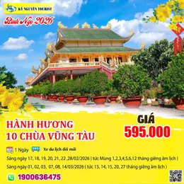 [HH Tết 2026] THẬP TỰ VŨNG TÀU - BUFFET CHAY