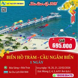 [Tết Nguyên Đán 2026] BIỂN HỒ TRÀM 1N