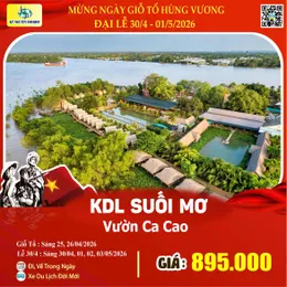 [Lễ 30/4 & 01/05] CÔNG VIÊN SUỐI MƠ - THIÊN ĐƯỜNG BIỂN TRÊN RỪNG 1N
