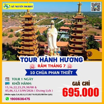 [VU LAN BÁO HIẾU] HÀNH HƯƠNG THẬP TỰ PHAN THIẾT 1N