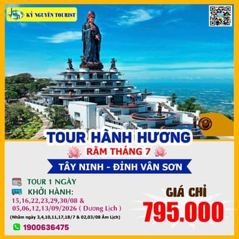 [VU LAN BÁO HIẾU] HÀNH HƯƠNG NÚI BÀ ĐEN TÂY NINH 1N