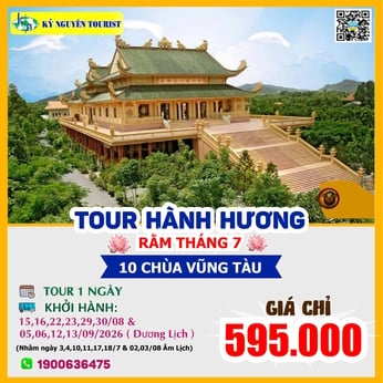[VU LAN BÁO HIẾU] THẬP TỰ VŨNG TÀU - BUFFET CHAY