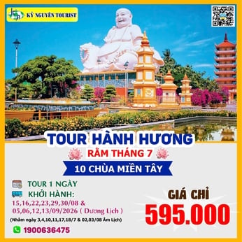 [VU LAN BÁO HIẾU] THẬP TỰ MIỀN TÂY - MẸ NAM HẢI TIỀN GIANG 1N