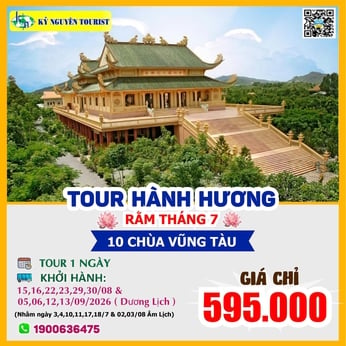 [VU LAN BÁO HIẾU] THẬP TỰ VŨNG TÀU - BUFFET CHAY