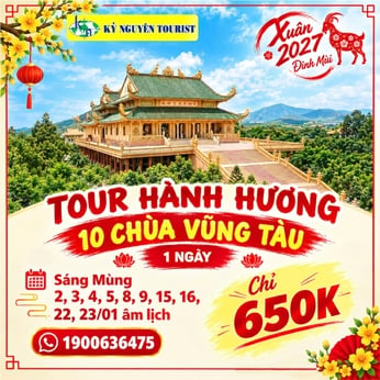 [HH TẾT 2027] THẬP TỰ VŨNG TÀU - BUFFET CHAY