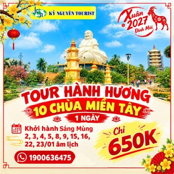 [HH TẾT 2027] THẬP TỰ MIỀN TÂY - MẸ NAM HẢI TIỀN GIANG 1N