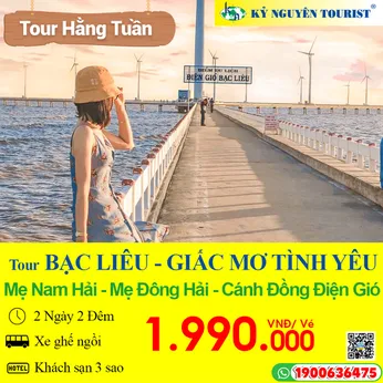 BẠC LIÊU GIẤC MƠ TÌNH YÊU - CÁNH ĐỒNG ĐIỆN GIÓ - MẸ ĐÔNG HẢI