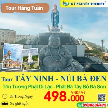 HÀNH HƯƠNG NÚI BÀ ĐEN TÂY NINH - SUN WORLD BÀ ĐEN - TƯỢNG PHẬT TÂY BỔ ĐÀ SƠN - CHÙA GÒN KÉN - 1 NGÀY