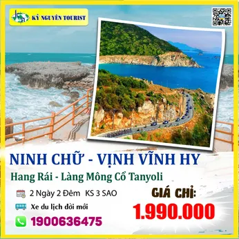 NINH CHỮ - VĨNH HY - HANG RÁI - LÀNG MÔNG CỔ TANYOLI