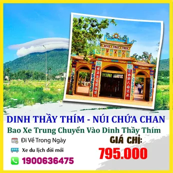 HÀNH HƯƠNG DINH THẦY THÍM - NÚI CHỨA CHAN - CHÙA GIA LÀO - ĐI VỀ TRONG NGÀY