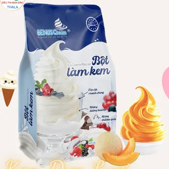 Bột Làm Kem Dưa Lưới - Cao Cấp 