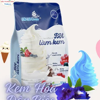 Bột Làm Kem Hoa Đậu Biếc  - Cao Cấp