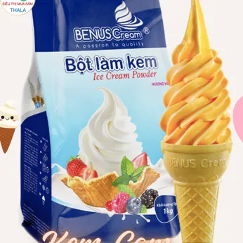 Bột Làm Kem Tươi Vị Cam