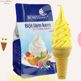 Bột Làm Kem Tươi Vị Táo