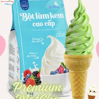 Bột Làm Kem Tươi MatCha - Cao Cấp 