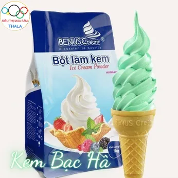 Bột Làm Kem Tươi Bạc Hà