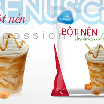 BỘT KEM NỀN CHO CÀ FÊ ĐÁ XAY - BỘT FRAPPE BASE - Bịch 1kg