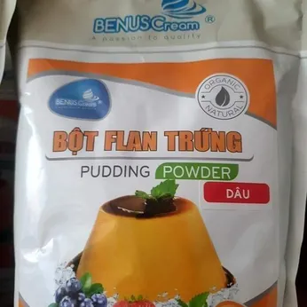 BỘT PUDDING ( BÁNH FLAN ) DÂU - Benuscream