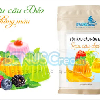 BỘT RAU CÂU - DẺO KHÔNG MÀU