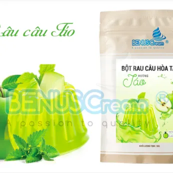 BỘT RAU CÂU - TÁO