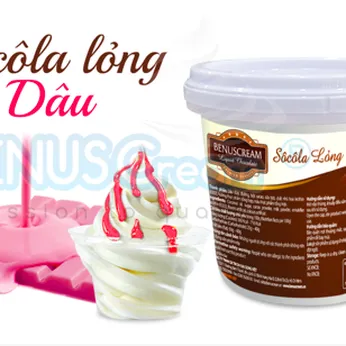 SÔCÔLA PHỦ LỎNG DÂU - 1KG