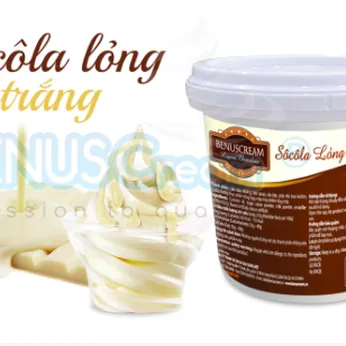 SÔCÔLA PHỦ LỎNG TRẮNG - 1KG