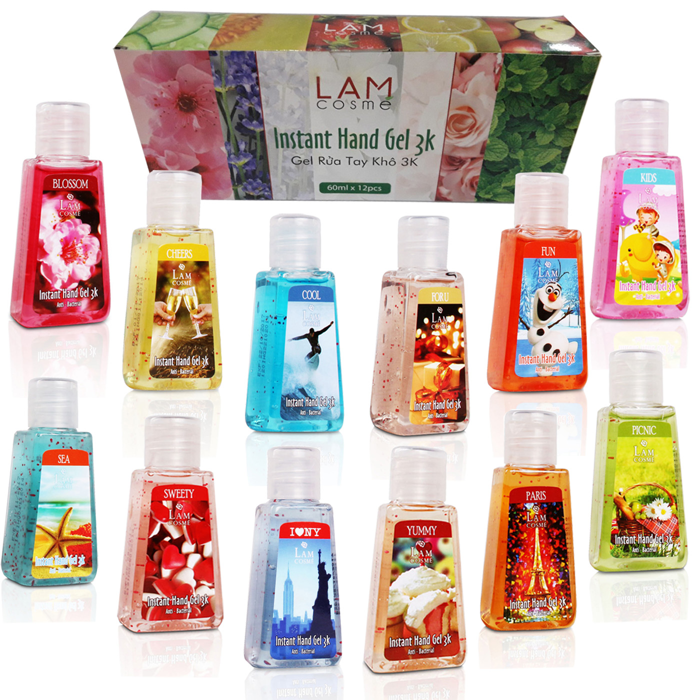 Gel rửa tay khô 3K Lamcosmé có gì tốt mà được nhiều người tìm mua?