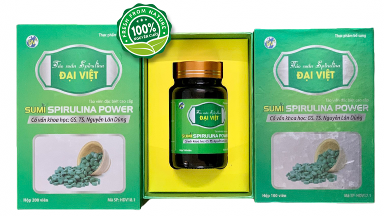 Tảo viên Spirulina SUMI POWER 200
