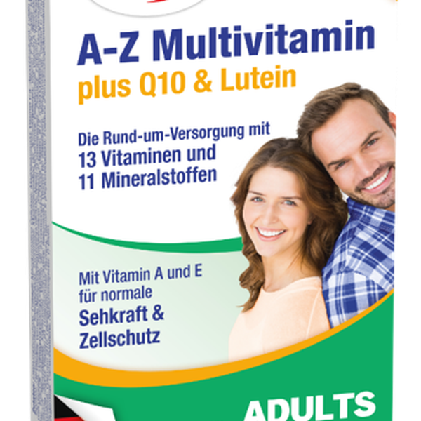 Viên uống EuRho® Vital A-Z Multivitamin plus Q10 & Lutein 