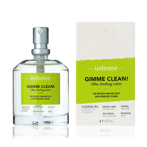 Tinh chất điều trị vẩy nến da và nấm da đầu INDEMNE - GIMME CLEAN LOTION