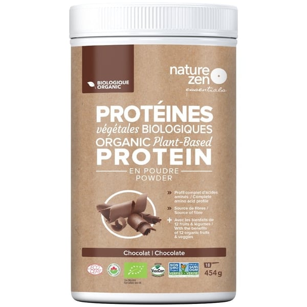 Bột Protein Ngũ Cốc Hữu Cơ Cô Đặc Nature Zen 454g