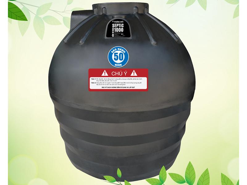 Bồn tự hoại septic Toàn Mỹ 1600 lit Bồn tự hoại septic Toàn Mỹ 1600 lit