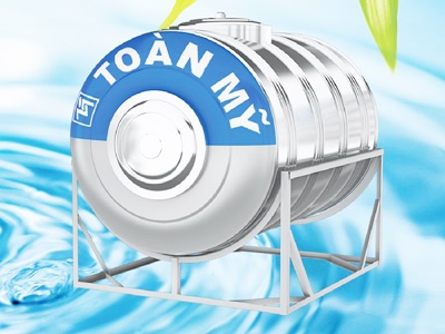 Bồn Inox ngang Toàn Mỹ